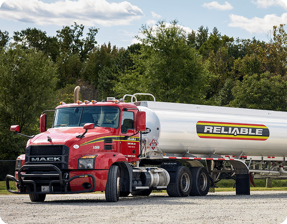 Reliable Tank Line truck